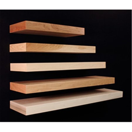 OMEGA NATIONAL Omega National NPFS0130OUF1 30 in. Long Floating Red Oak Shelf NPFS0130OUF1